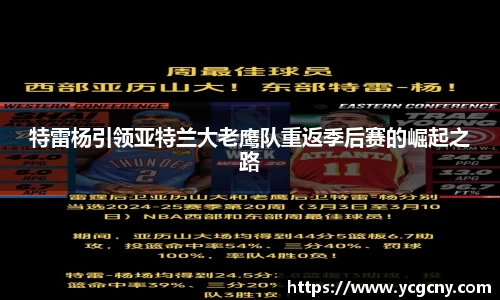 特雷杨引领亚特兰大老鹰队重返季后赛的崛起之路